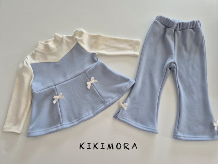 Kikimora - Korean Children Fashion - #Kfashion4kids - Mink Ribbon Bootcut - 2