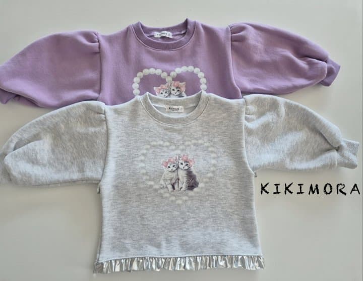 Kikimora - Korean Children Fashion - #childofig - Silver Butterfly Sweatshirt - 12