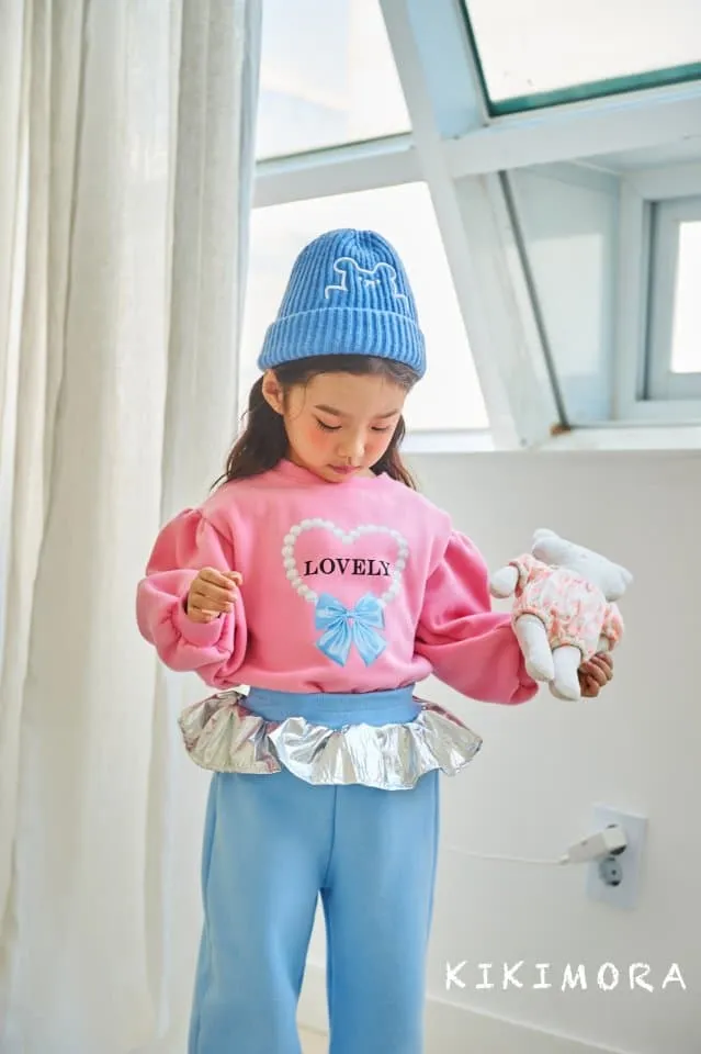 Kikimora - Korean Children Fashion - #childrensboutique - Lovely Pearl Sweatshirt - 9