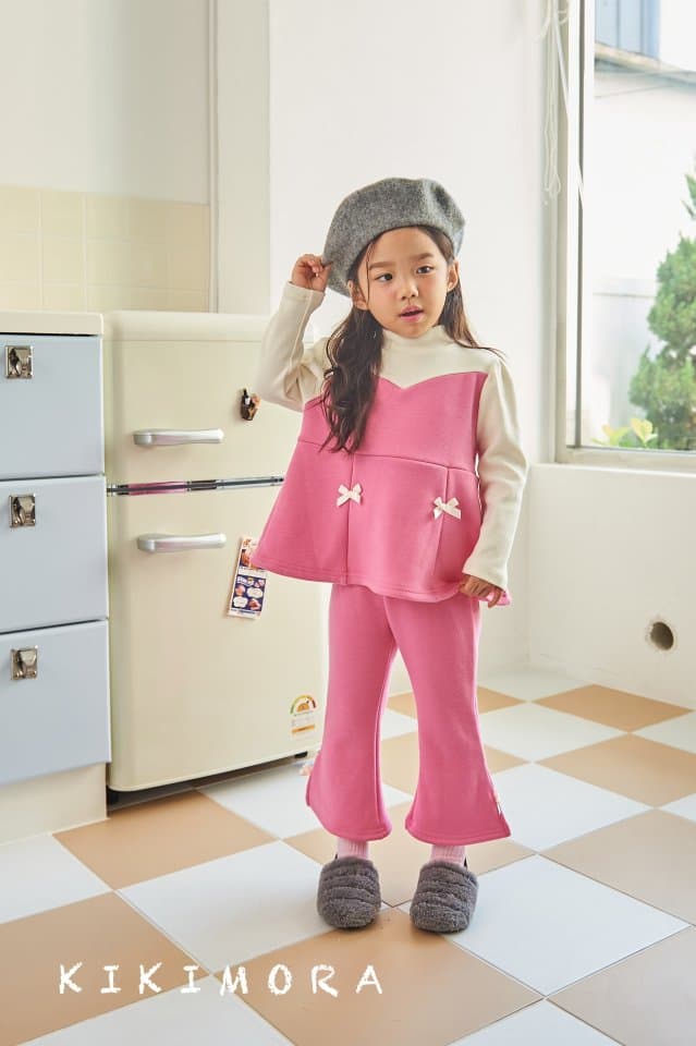 Kikimora - Korean Children Fashion - #childrensboutique - Mink Ribbon Bootcut - 9