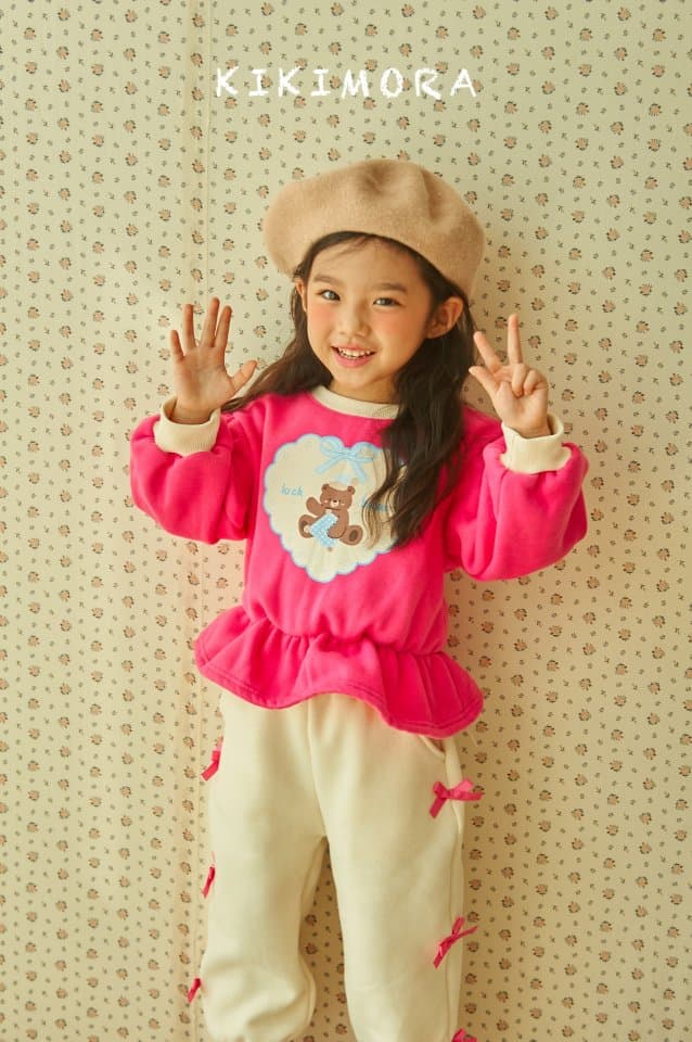 Kikimora - Korean Children Fashion - #childrensboutique - Candy Ribbon Jogger Pants - 6