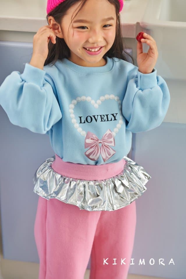 Kikimora - Korean Children Fashion - #designkidswear - Silver Jogger Pants - 11