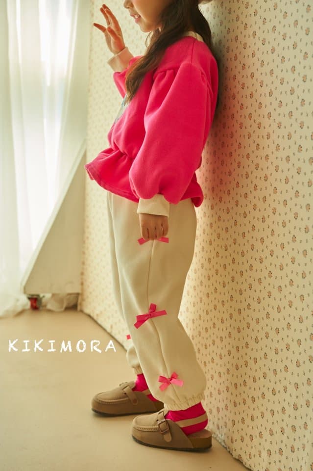 Kikimora - Korean Children Fashion - #designkidswear - Candy Ribbon Jogger Pants - 7