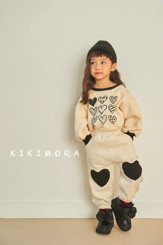 Kikimora - Korean Children Fashion - #designkidswear - Nine Heart Sweatshirt - 5