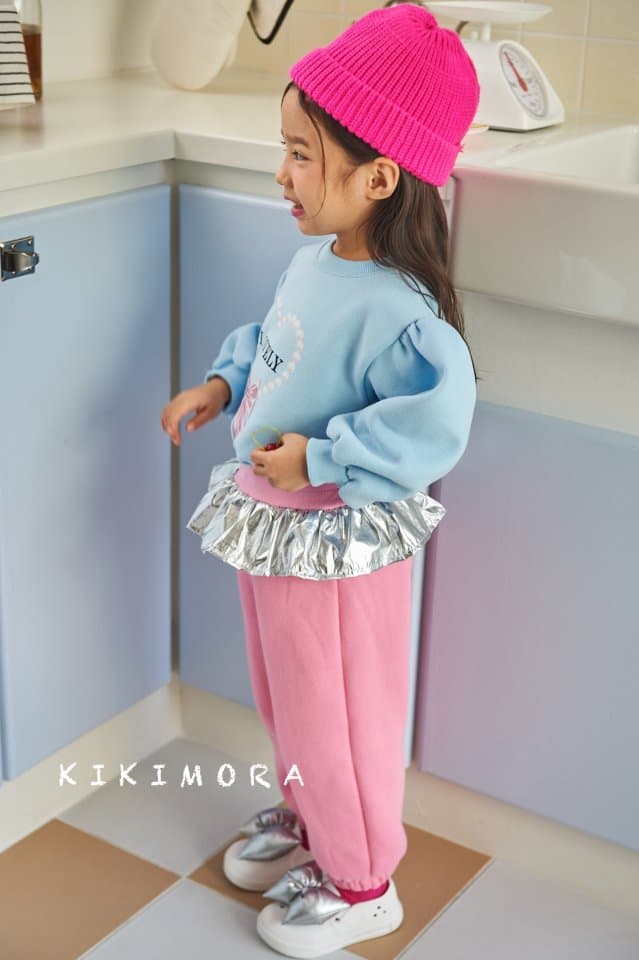 Kikimora - Korean Children Fashion - #discoveringself - Silver Jogger Pants - 12