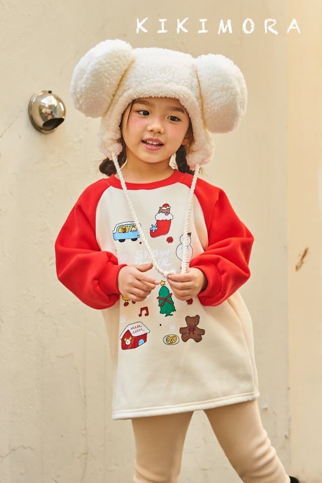 Kikimora - Korean Children Fashion - #discoveringself - Snow Long Tee - 2