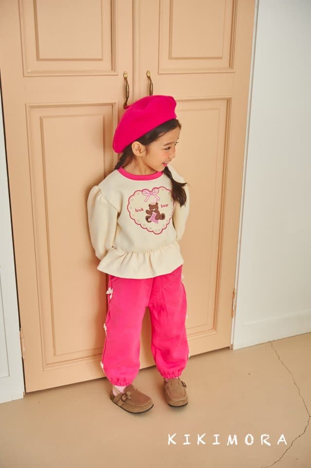 Kikimora - Korean Children Fashion - #fashionkids - Candy Ribbon Jogger Pants - 9