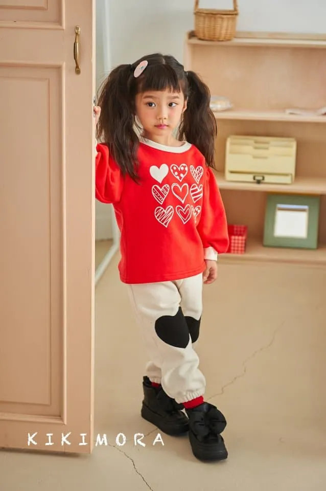 Kikimora - Korean Children Fashion - #fashionkids - Nine Heart Sweatshirt - 7