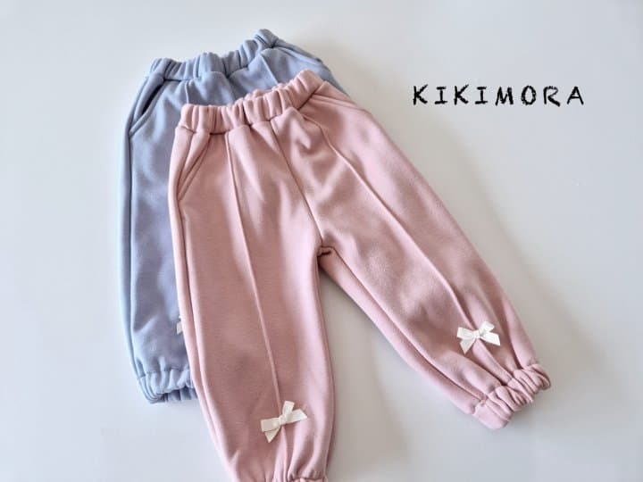 Kikimora - Korean Children Fashion - #fashionkids - Pintuck Ribbon Jogger Pants