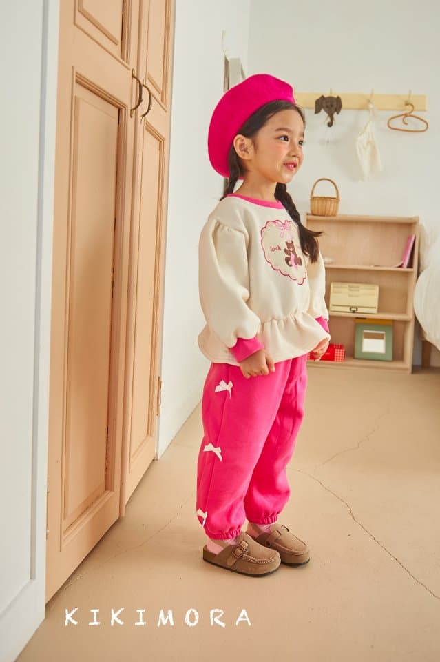 Kikimora - Korean Children Fashion - #kidsshorts - Candy Ribbon Jogger Pants - 10