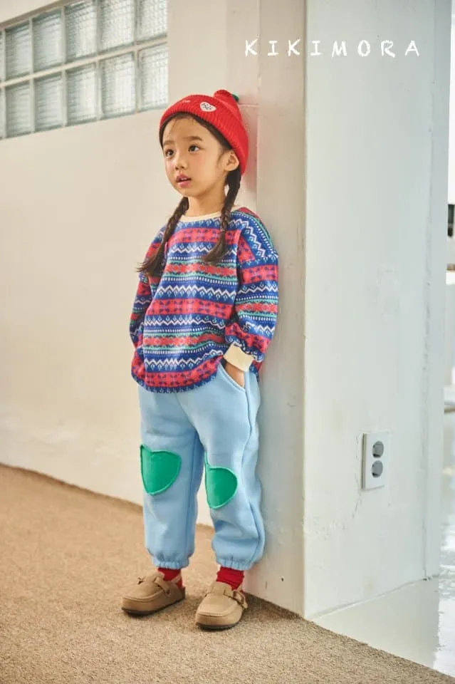 Kikimora - Korean Children Fashion - #kidsshorts - Cozy Knit Tee - 3