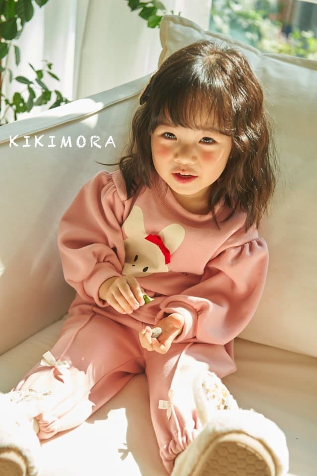 Kikimora - Korean Children Fashion - #kidsshorts - Bunny Shirring Tee