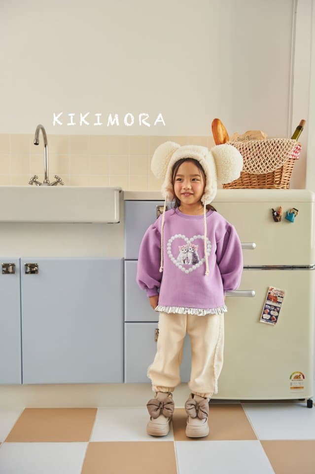 Kikimora - Korean Children Fashion - #kidsstore - Silver Butterfly Sweatshirt - 5