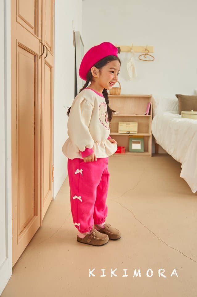 Kikimora - Korean Children Fashion - #kidsstore - Candy Ribbon Jogger Pants - 11