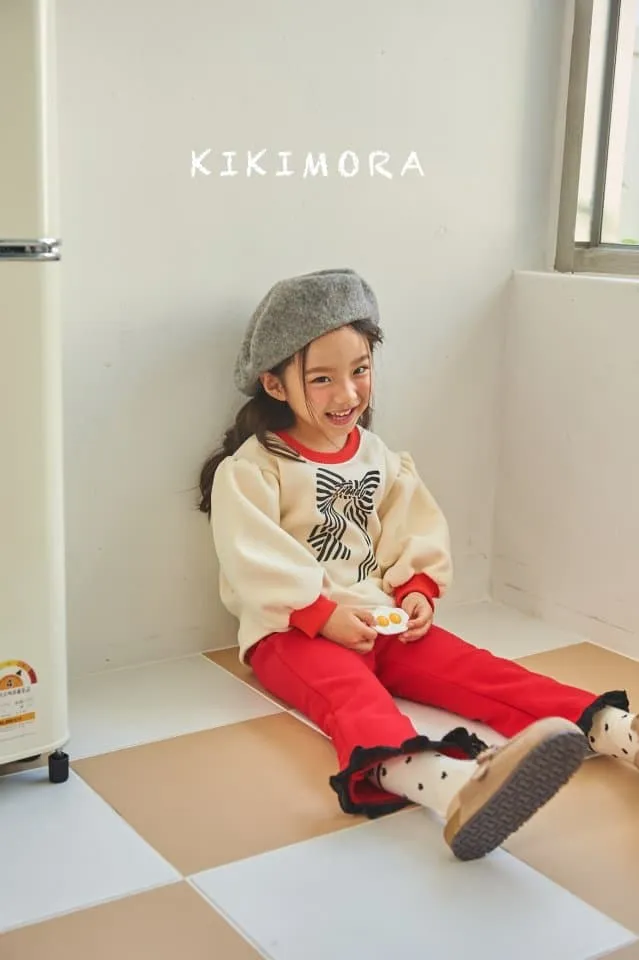 Kikimora - Korean Children Fashion - #kidzfashiontrend - Trendy Ribbon Sweatshirt - 5