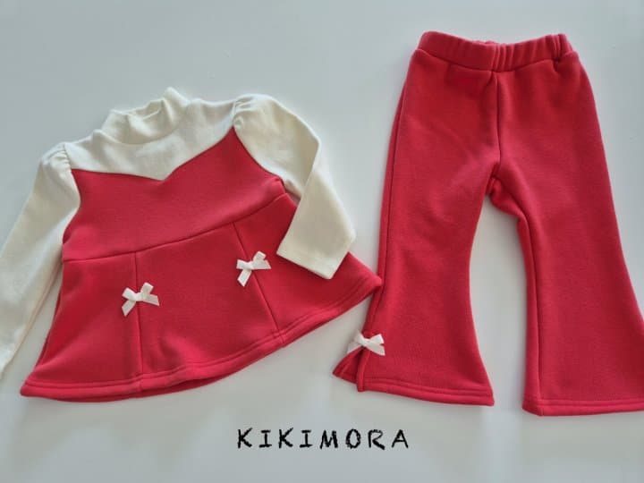 Kikimora - Korean Children Fashion - #kidzfashiontrend - Mink Ribbon Bootcut