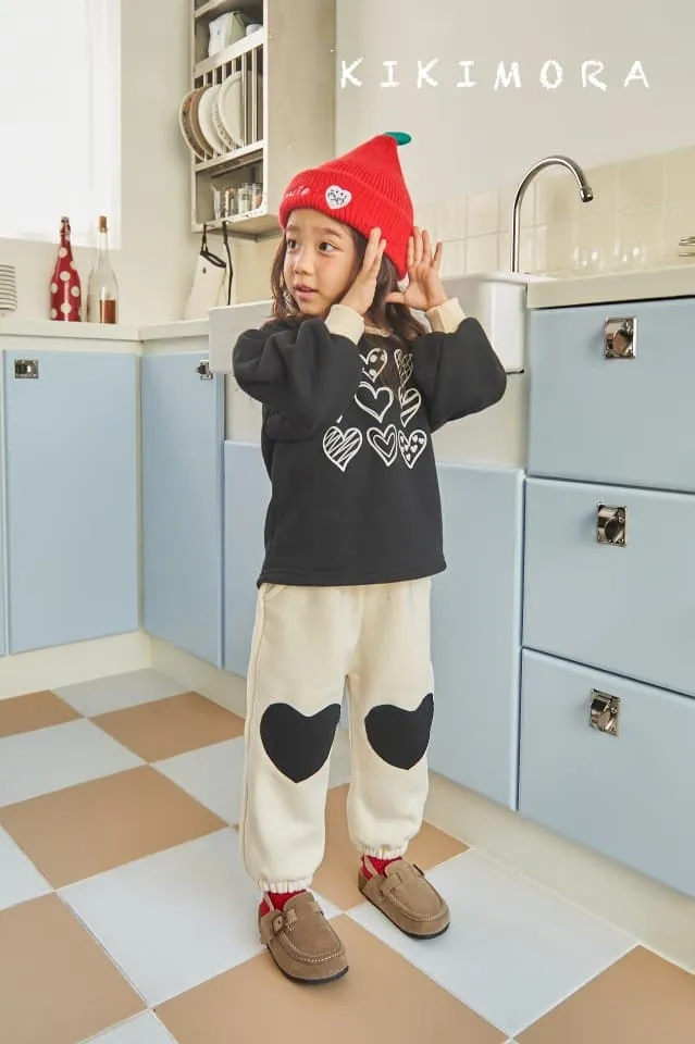 Kikimora - Korean Children Fashion - #kidzfashiontrend - Nine Heart Sweatshirt - 10