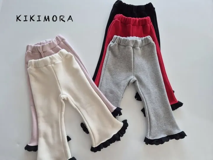 Kikimora - Korean Children Fashion - #kidzfashiontrend - Lace Bootcut - 2