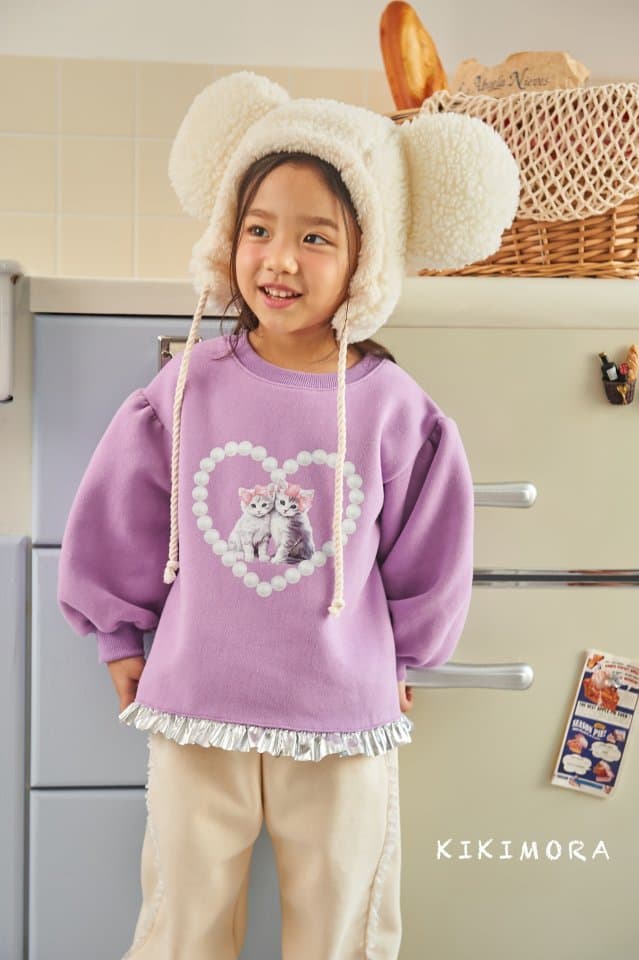 Kikimora - Korean Children Fashion - #littlefashionista - Silver Butterfly Sweatshirt - 8