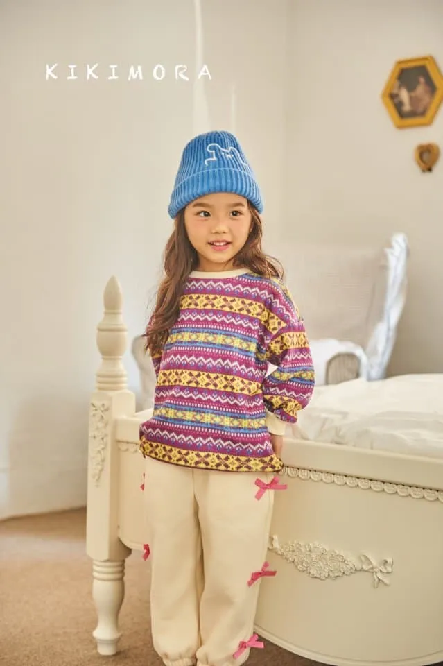 Kikimora - Korean Children Fashion - #littlefashionista - Cozy Knit Tee - 7