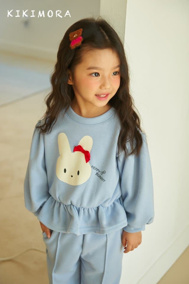 Kikimora - Korean Children Fashion - #littlefashionista - Bunny Shirring Tee - 5