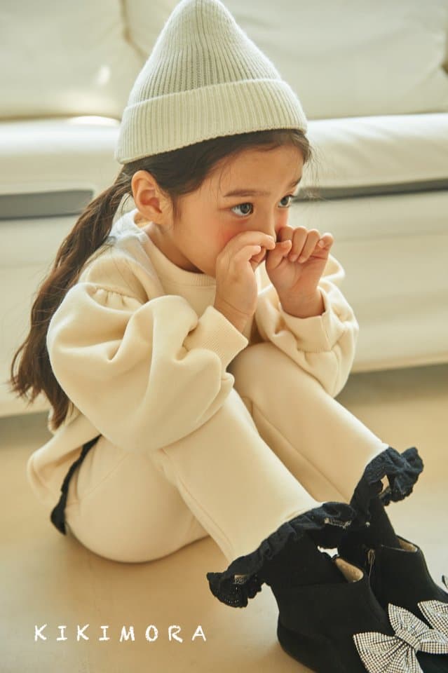 Kikimora - Korean Children Fashion - #littlefashionista - Ribbon Lace Sweatshirt - 3