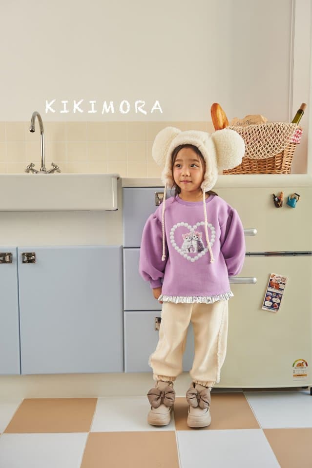 Kikimora - Korean Children Fashion - #magicofchildhood - Lace Jogger Pants - 7