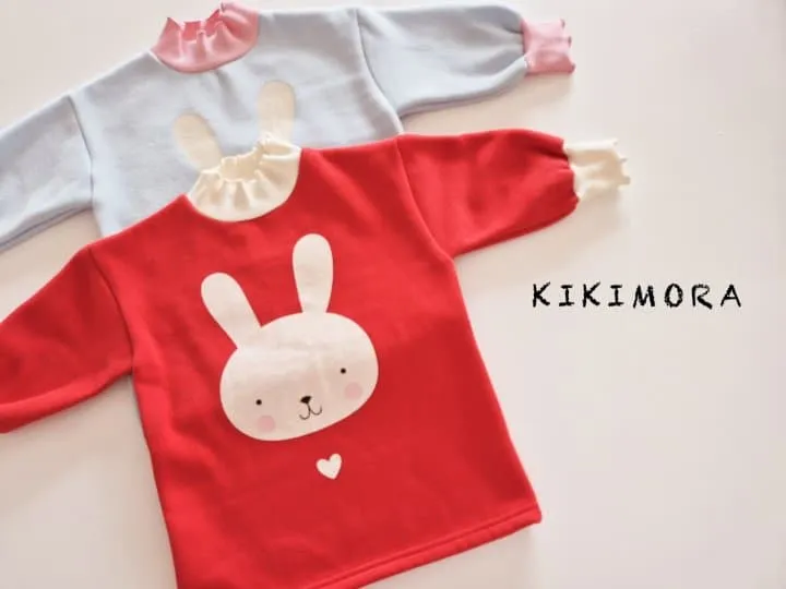 Kikimora - Korean Children Fashion - #magicofchildhood - Fluffy Rabbit Long Tee - 12