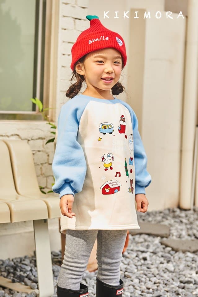 Kikimora - Korean Children Fashion - #magicofchildhood - Snow Long Tee - 9