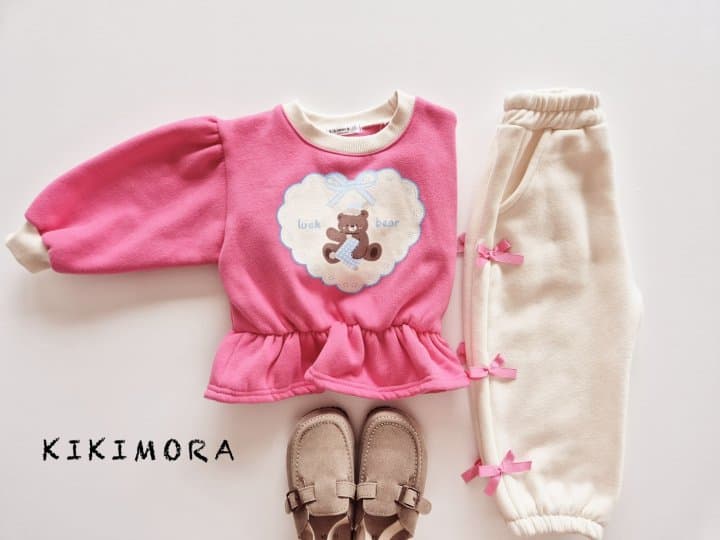 Kikimora - Korean Children Fashion - #minifashionista - Candy Ribbon Jogger Pants - 2