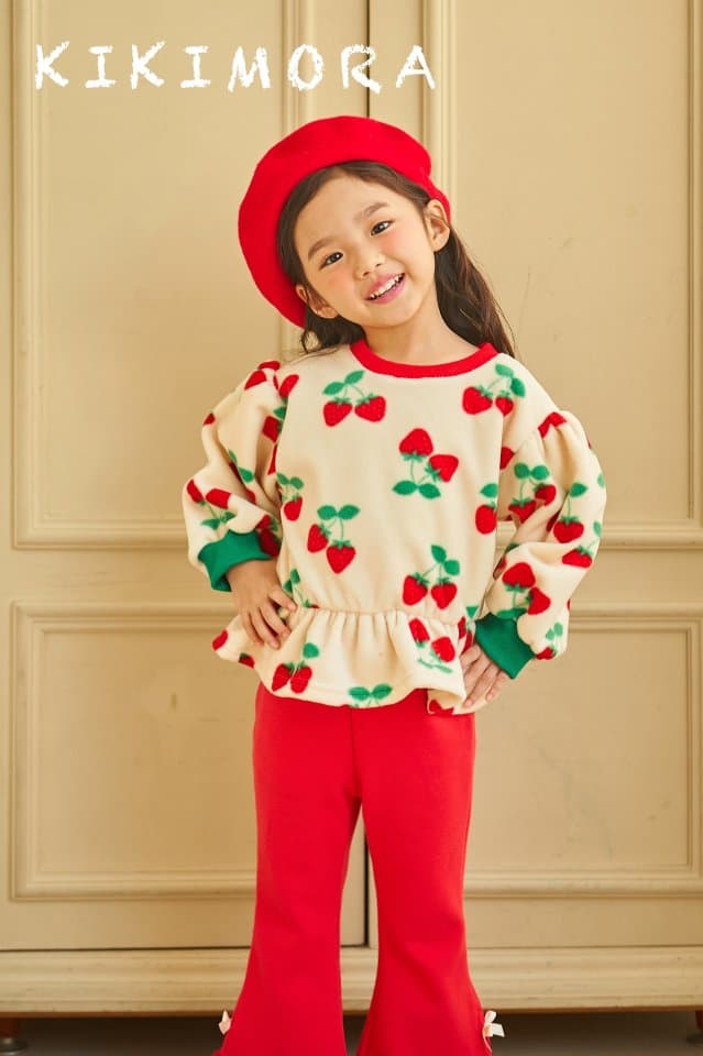 Kikimora - Korean Children Fashion - #prettylittlegirls - Mink Ribbon Bootcut - 6