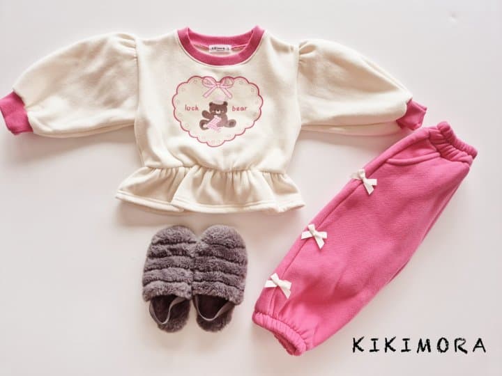 Kikimora - Korean Children Fashion - #prettylittlegirls - Candy Ribbon Jogger Pants - 3