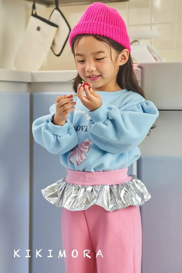 Kikimora - Korean Children Fashion - #stylishchildhood - Lovely Pearl Sweatshirt - 7