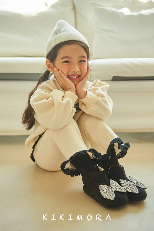 Kikimora - Korean Children Fashion - #stylishchildhood - Lace Bootcut - 10