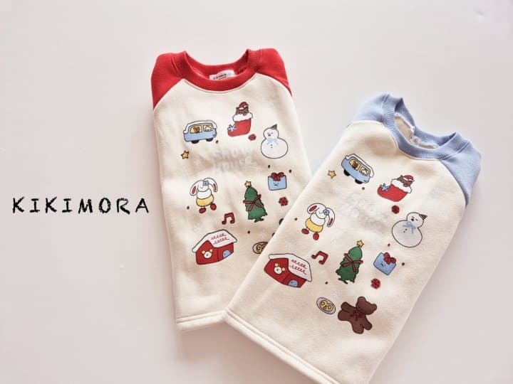 Kikimora - Korean Children Fashion - #todddlerfashion - Snow Long Tee - 12