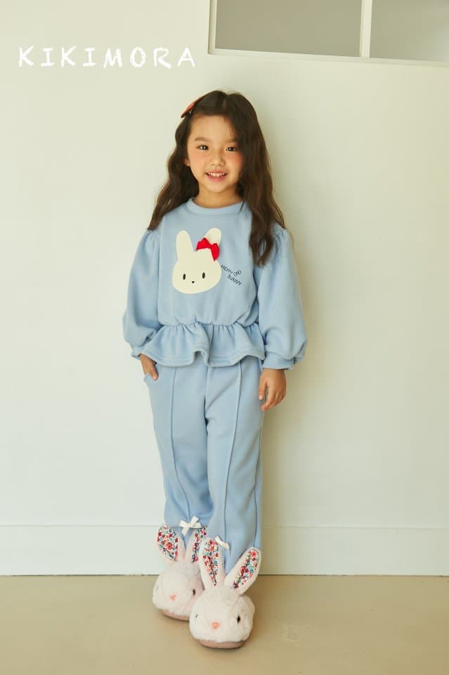 Kikimora - Korean Children Fashion - #toddlerclothing - Bunny Shirring Tee - 10