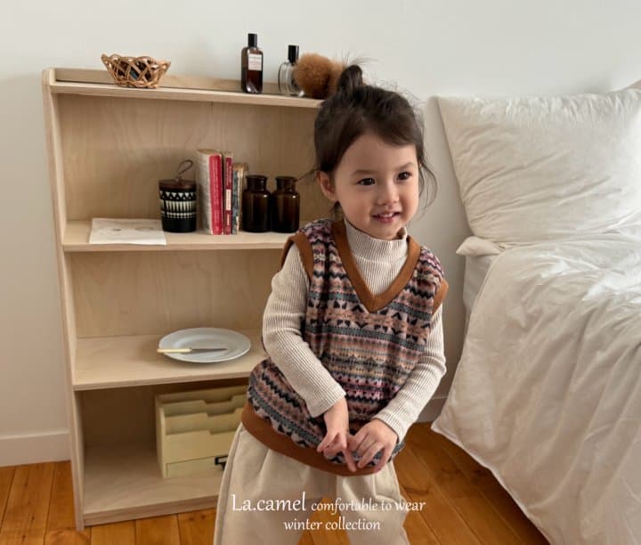 La Camel - Korean Children Fashion - #Kfashion4kids - Jinny Vest