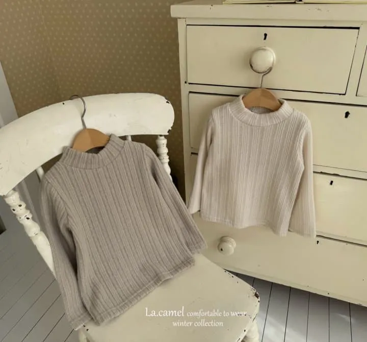 La Camel - Korean Children Fashion - #Kfashion4kids - Yuyu Turtleneck Tee - 9