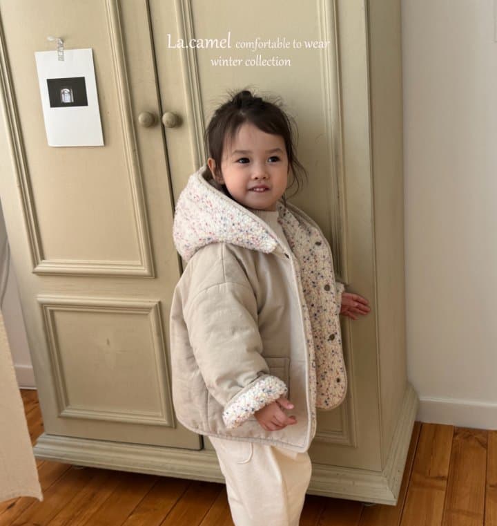 La Camel - Korean Children Fashion - #childofig - Candy Pop Reversible Padding Jumper - 6