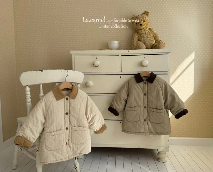 La Camel - Korean Children Fashion - #designkidswear - Urban Half Padding Jumper - 10