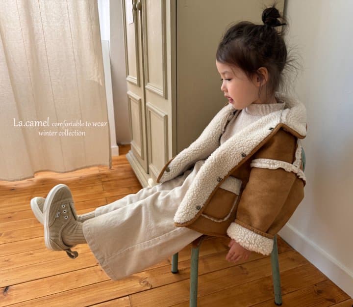 La Camel - Korean Children Fashion - #discoveringself - Wide Corduroy Span Pants - 11