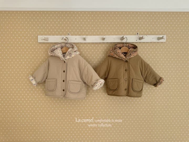 La Camel - Korean Children Fashion - #fashionkids - Candy Pop Reversible Padding Jumper - 10