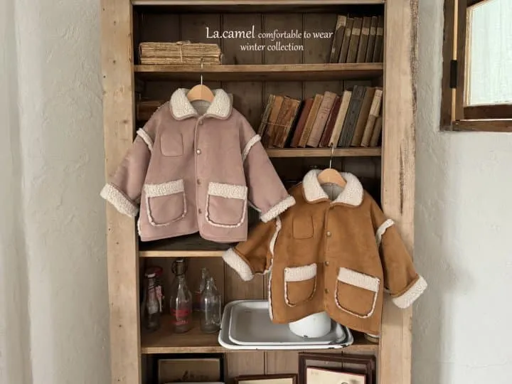 La Camel - Korean Children Fashion - #fashionkids - Signature Reversible Mustang Jacket - 11