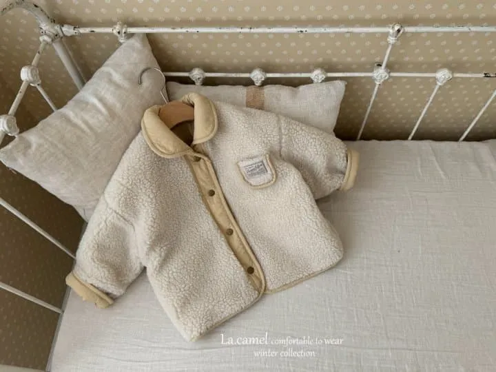 La Camel - Korean Children Fashion - #kidsshorts - Bubble Reversible Padding Jumper