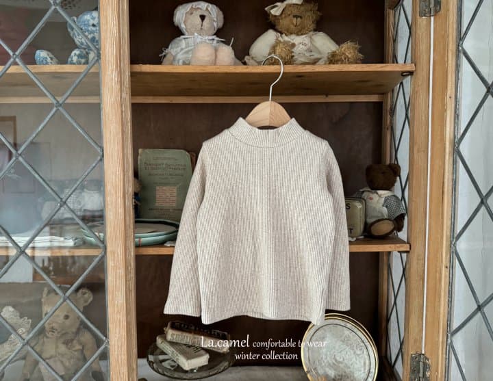 La Camel - Korean Children Fashion - #littlefashionista - Aoro Turtleneck Tee - 3