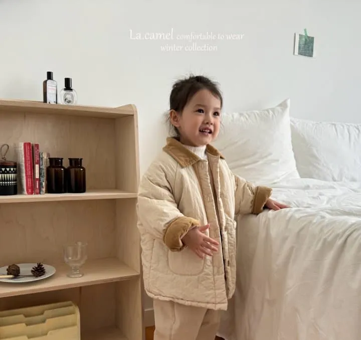 La Camel - Korean Children Fashion - #minifashionista - Urban Half Padding Jumper - 5