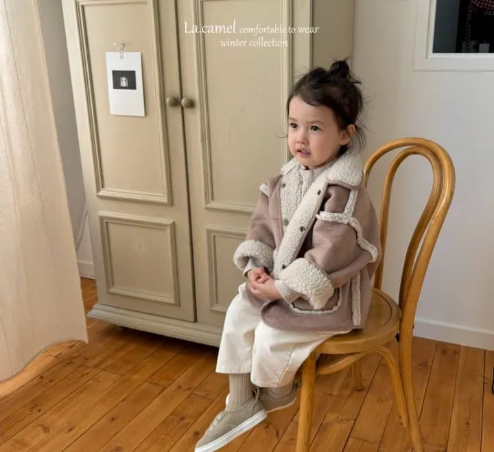 La Camel - Korean Children Fashion - #magicofchildhood - Signature Reversible Mustang Jacket - 4