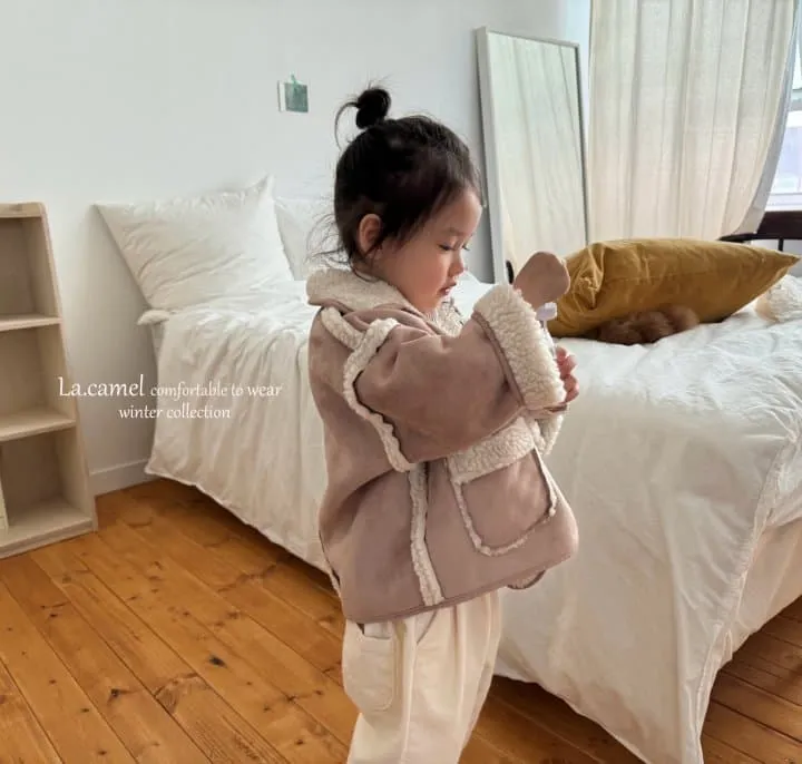 La Camel - Korean Children Fashion - #prettylittlegirls - Signature Reversible Mustang Jacket - 5