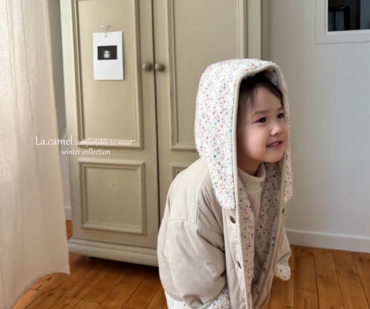 La Camel - Korean Children Fashion - #todddlerfashion - Candy Pop Reversible Padding Jumper - 3