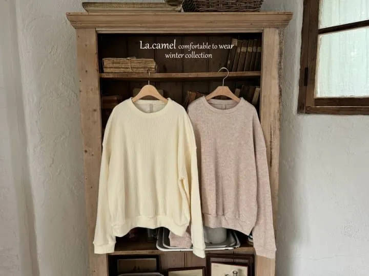 La Camel - Korean Women Fashion - #pursuepretty - Label Adult Knit Pullover